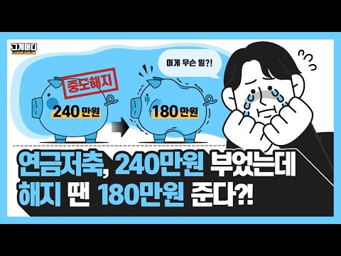 연금저축 중도해지하면 '세금 폭탄'? 연말정산 필수템, 연금저축 IRP 주의점