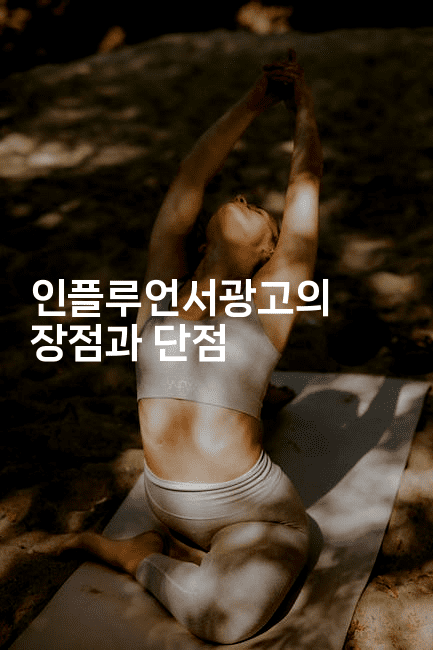 인플루언서광고의 장점과 단점 -절세왕